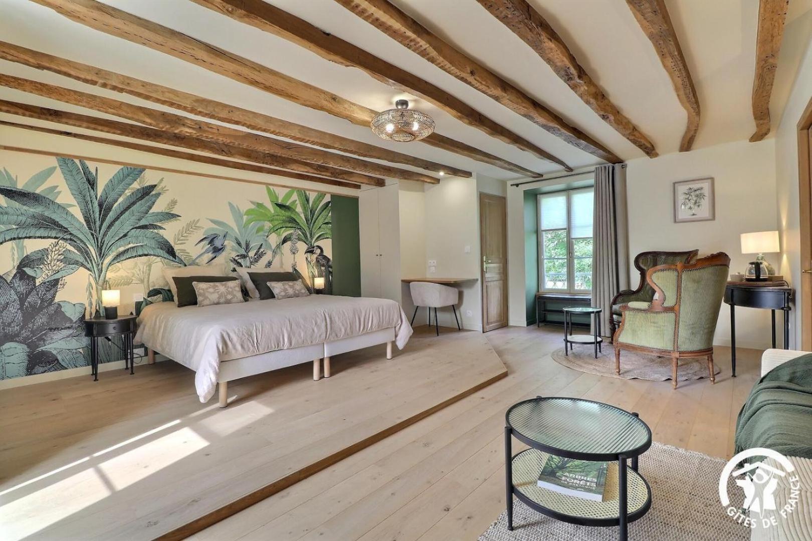 Bed and Breakfast Le Jardin De Quercus Bazouges-la-Pérouse Exteriér fotografie